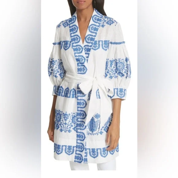 Milly Agnes Linen Dress, Cobalt / Petite 0 (XS) Milly Agnes Linen Dress, Cobalt / Petite 0 (XS)